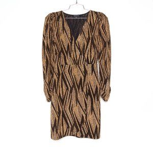 Jealous Tomato Metallic Mini Dress - S